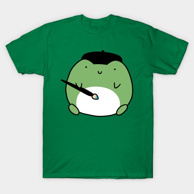 Artist Frog T-Shirt by saradaboru